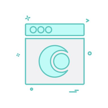 Web düzen simge tasarlamak vektör