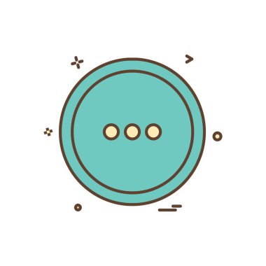 Kullanıcı arayüzü düğmesi simge tasarım vektörü