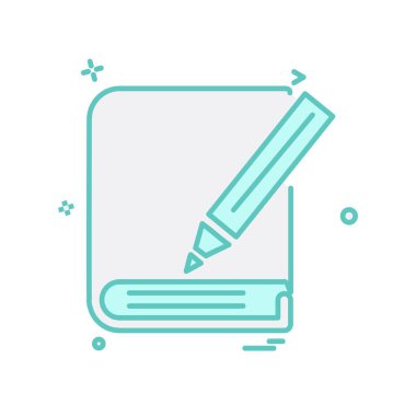 Eğitim simge tasarlamak vektör