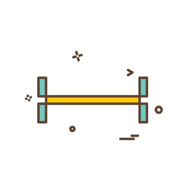 Etmek simge tasarlamak vektör