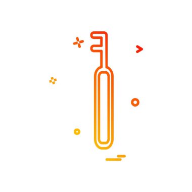 Tıbbi simge tasarım, renkli vektör çizim