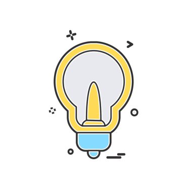 Fikir simge tasarlamak vektör