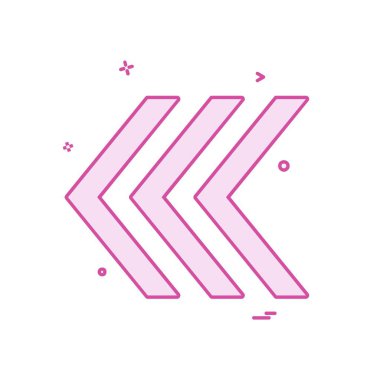 Ok simgesi tasarım vektörü