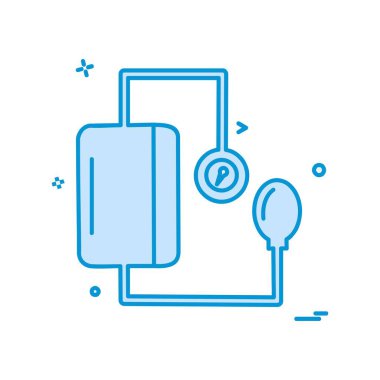 Tansiyon simgesi tasarım vektörü