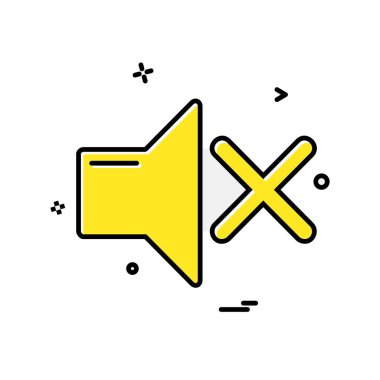 Birim simge tasarlamak vektör