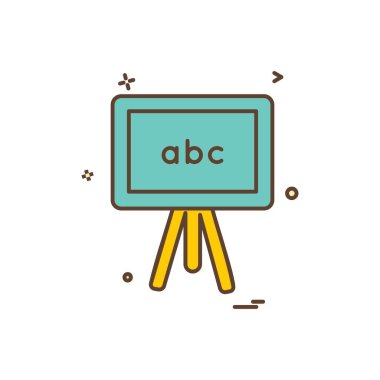 Pano simgesi tasarım vektörü