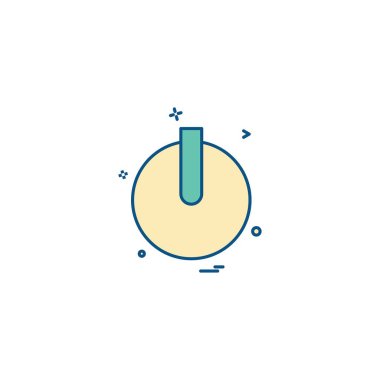 Mutfak simgesi tasarım vektörü 