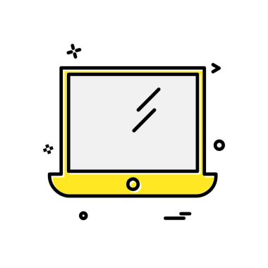 Bilgisayar simgesi tasarım vektörü