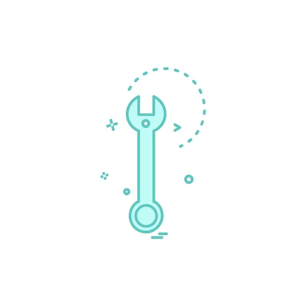 Herramientas Hardware Icono Diseño Ilustración Vectorial — Vector de stock