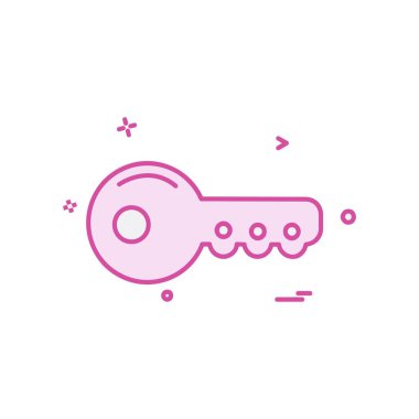 Anahtar simge tasarlamak vektör