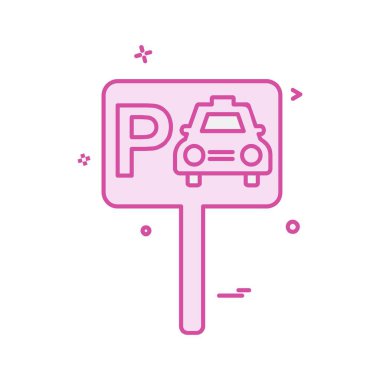 Park simge tasarlamak vektör