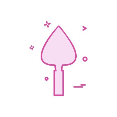 Trowel simge tasarım vektörü