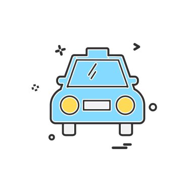 Trasnport simge tasarlamak vektör