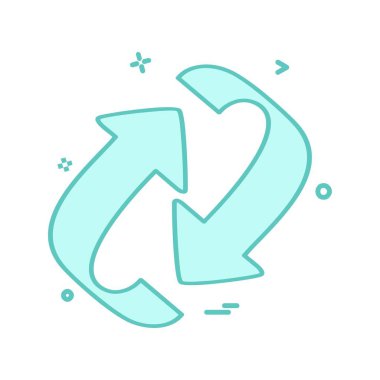 Ok simgesi tasarım vektörü