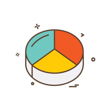 Yüzde simge tasarlamak vektör