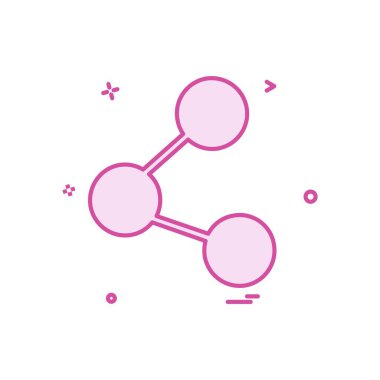 Simge tasarım vektörünü paylaş