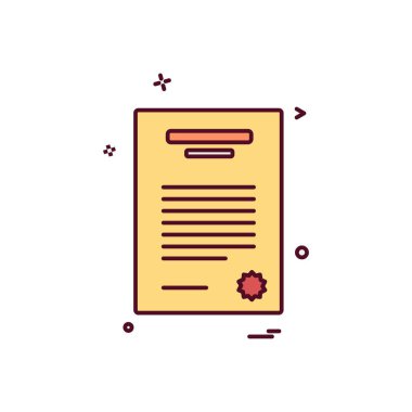 Okul simgesi tasarım vektörü 