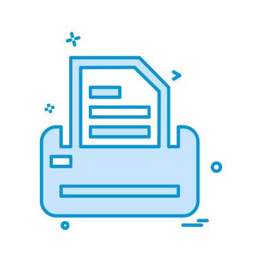 Şirket ofis simgesi tasarım vektörü 