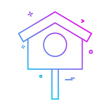 Ev simgesi tasarım vektörü