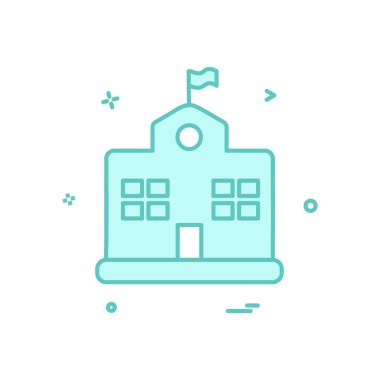 Ev simgesi tasarım vektörü