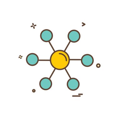 Simge tasarım vektörünü paylaş