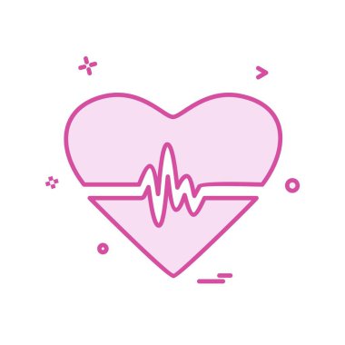 Tıbbi simge tasarım, renkli vektör çizim