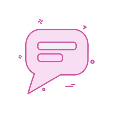 İletileri simge vektör beyaz arka plan üzerinde