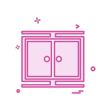 Güvenli simge tasarlamak vektör