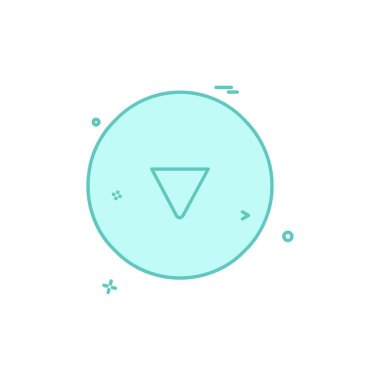 Ok simgesi tasarım vektörü