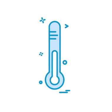 Termometre simge tasarlamak vektör