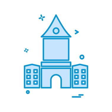 Simge tasarım vektörü oluşturuluyor