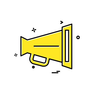 Beyaz arka plan üzerinde renkli medya simge vektör