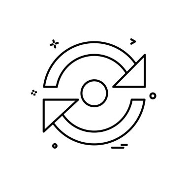 Simge tasarım vektörünü tazele