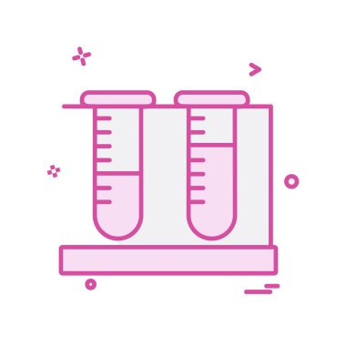 Beaker ikon tasarım vektörü