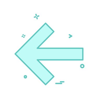 Ok simgesi tasarım vektörü