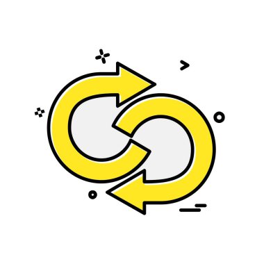 Simge tasarım vektörünü tazele