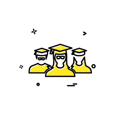 Avatar simge tasarlamak vektör