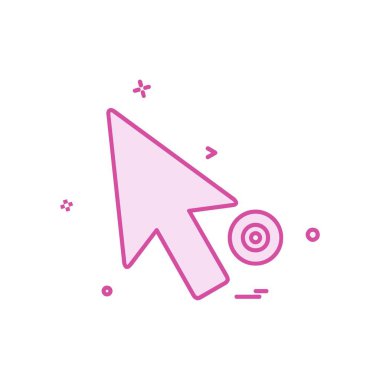 İşaretçi simge tasarlamak vektör