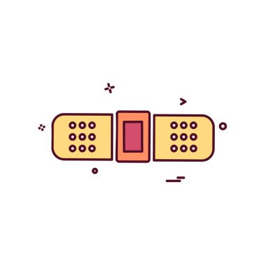 Sıva simgesi tasarım vektörü