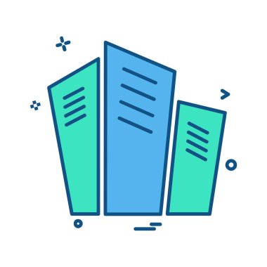 Emlak simge tasarlamak vektör