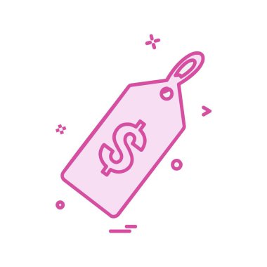 Satılık etiket simge tasarlamak vektör