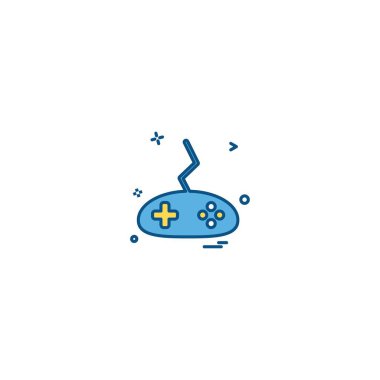 Oyun konsolu deisgn vektörü 