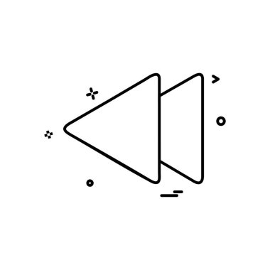 Ortam simgesi tasarım vektörü