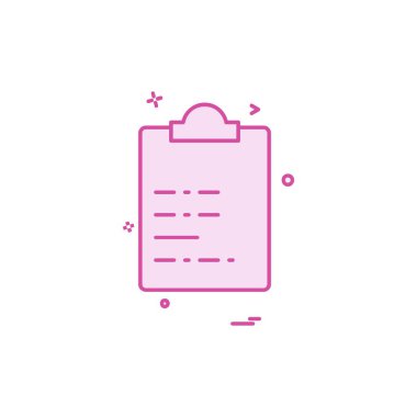 Pano simge tasarım vektörü