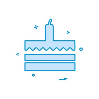 Deniz simgesi simge tasarlamak vektör