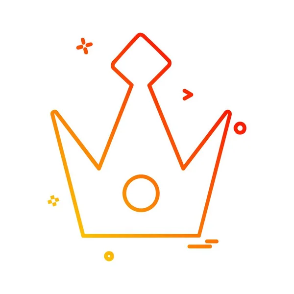皇冠图标设计矢量 — 图库矢量图片