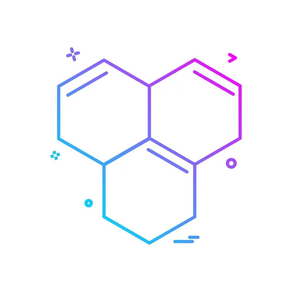 Diseño Del Vector Icono Miel — Archivo Imágenes Vectoriales