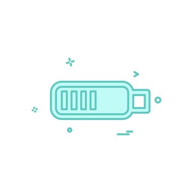 Simgesi tasarım, renkli vektör çizim İndiriyor