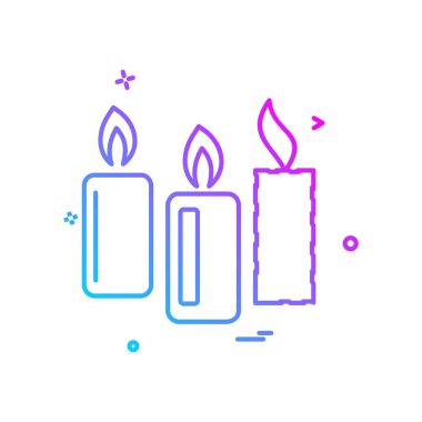 Mum simgesi tasarım vektörü