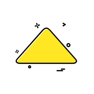 Yukarı ok simgesi tasarım vektörü